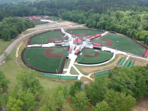 Aerial view of Trussville Park